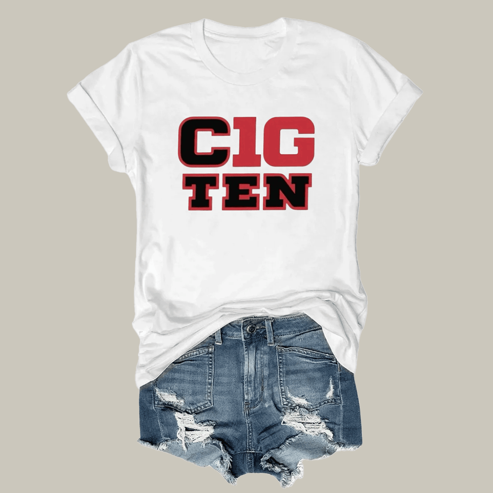 Hoosiers Cig Ten T-Shirt Game Day Football Clothes Unique Gift For Girlfriend
