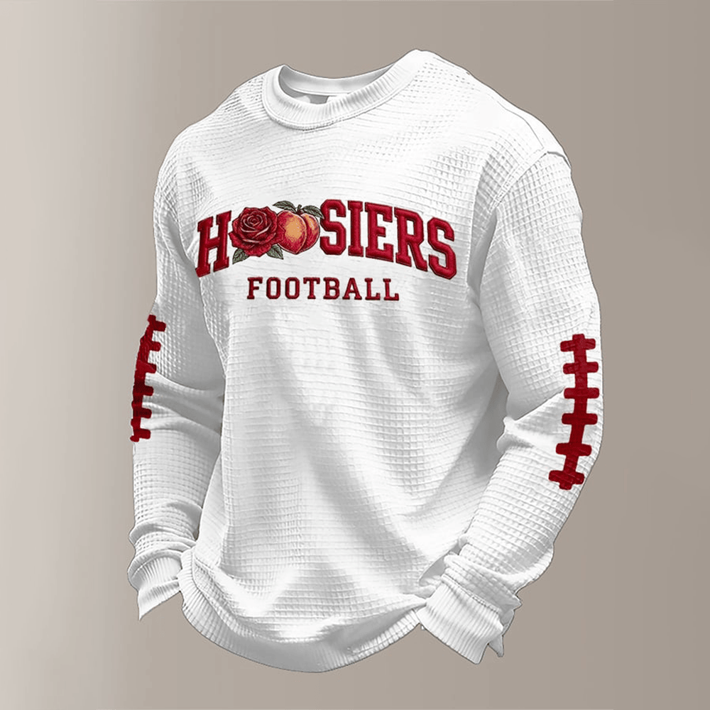 Hoosiers Football Long Sleeve Shirt Indiana Hoosiers Merch Gift For Boyfriend