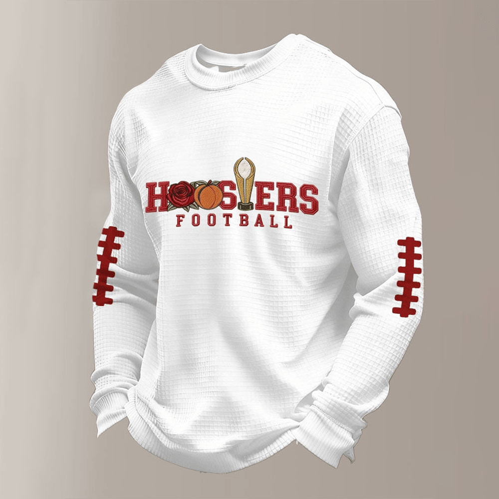 Hoosiers Football Long Sleeve Shirt IU National Championship Apparel Football Outfit