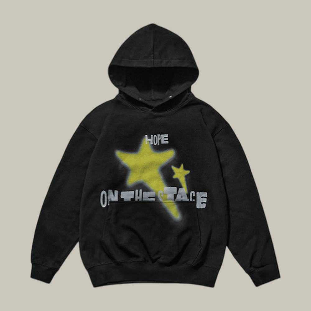 Hope On The Stage Star Hoodie BTS 2026 World Tour Hooded Sweatshirt Best Gift For Army