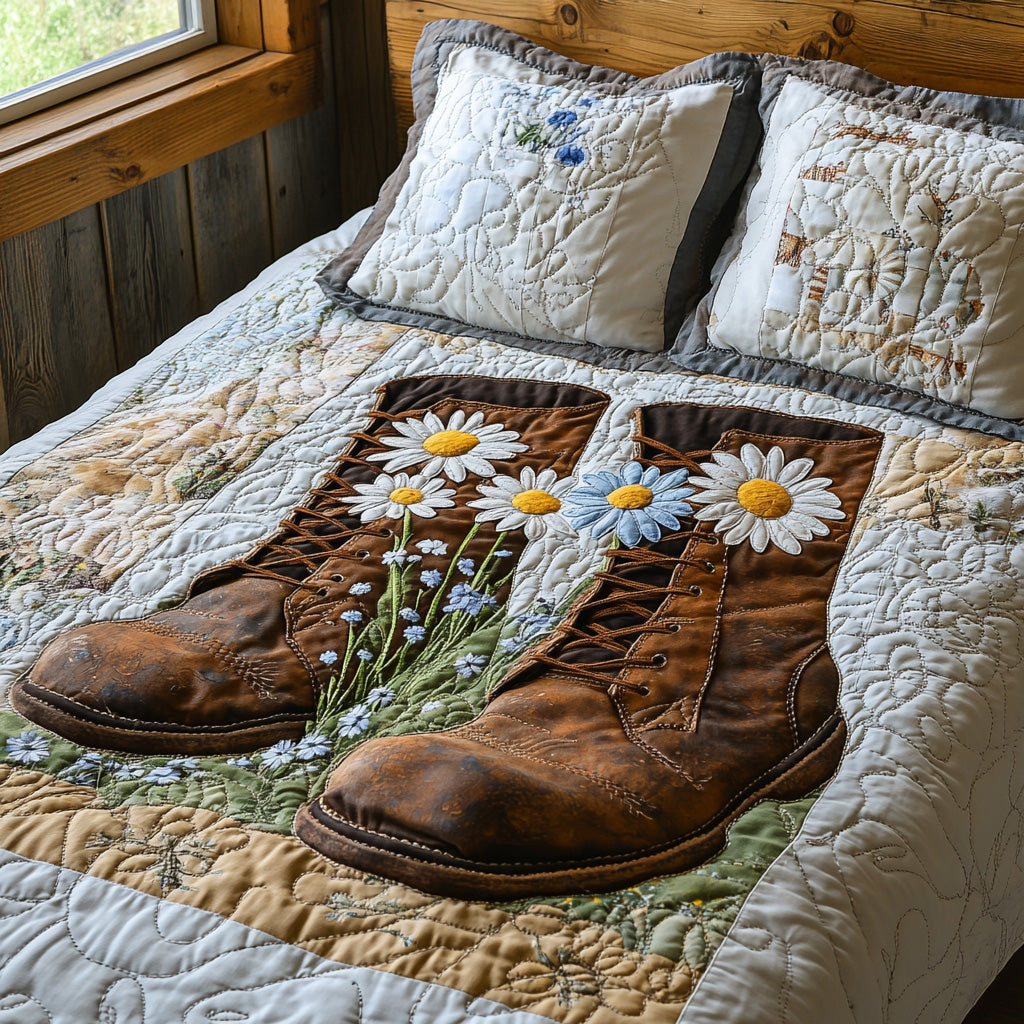 Horizon Peak Quilted Bedding Set Christmas Bedding Sets Gifts For Female Hikers