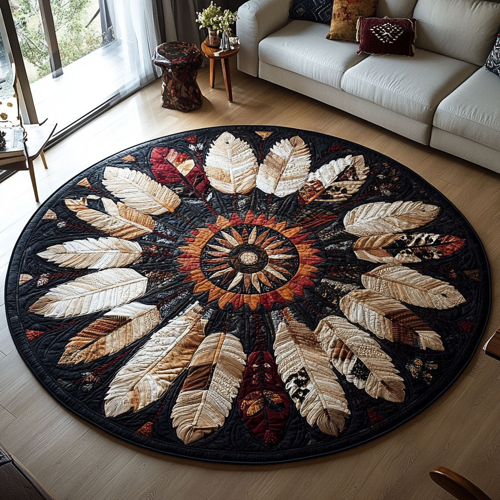 Horizon Quilted Round Mat Entryway Christmas Decor Ideas Christmas Gifts For Brother And Sister In Law