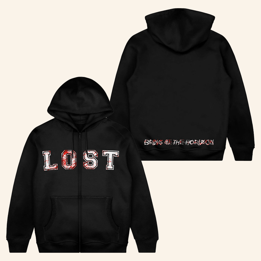 Horizon Supply Co Bring Me The Horizon Merch LosT Zip Hoodie Gifts For Son