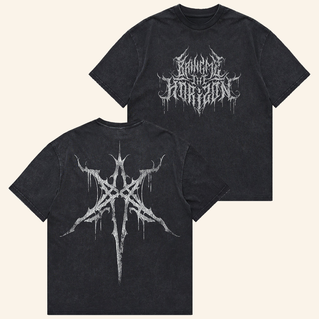 Horizon Supply Co Bring Me The Horizon Merch Metal Wash T-Shirt Gifts For Dad