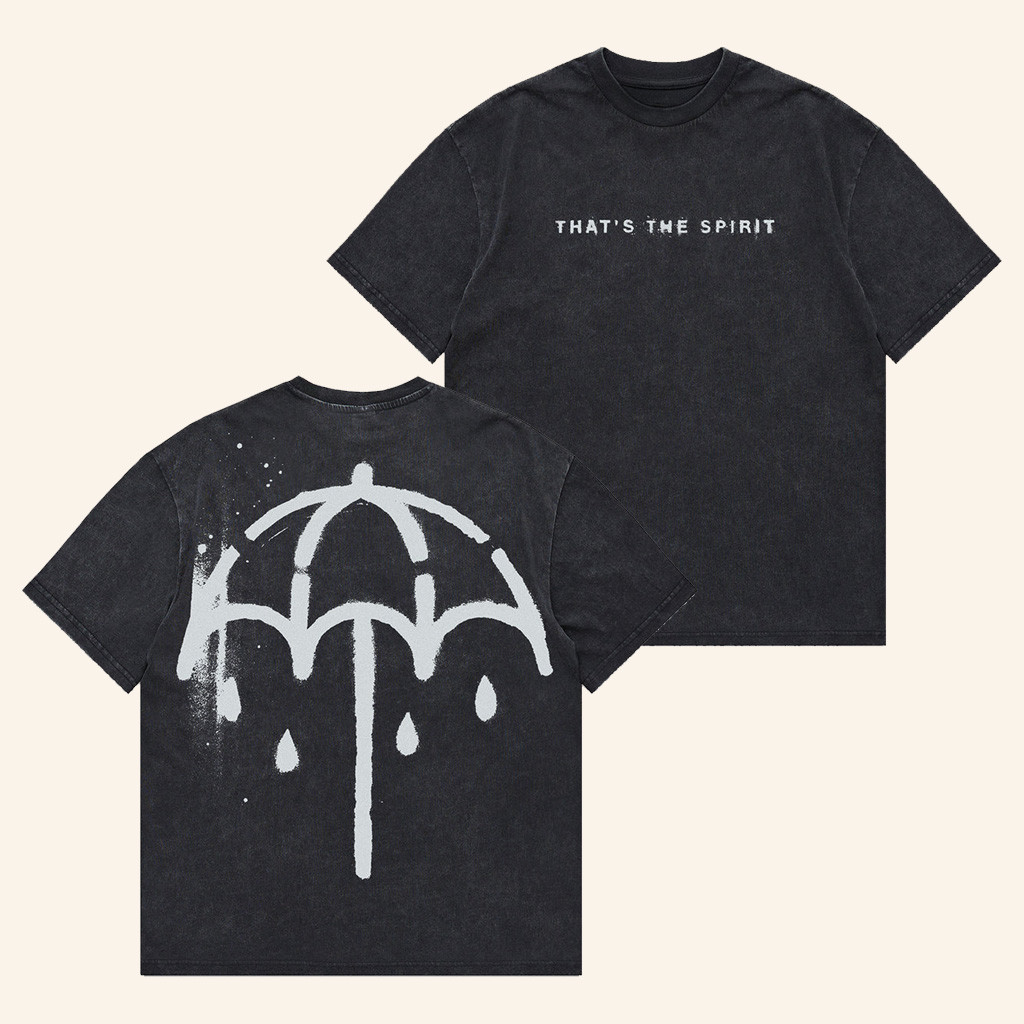 Horizon Supply Co Bring Me The Horizon Merch That's The Spirit Wash T-Shirt Dad Gifts