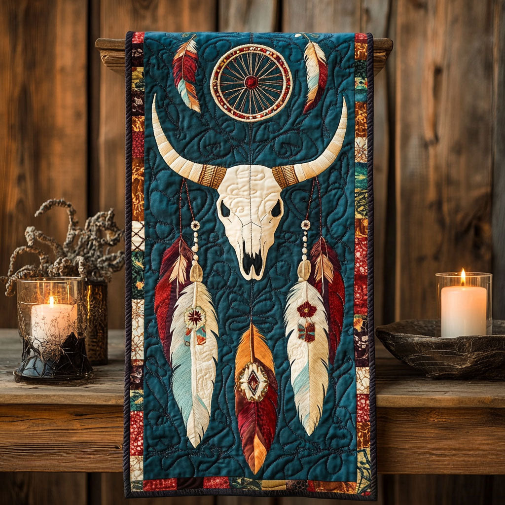 Horizon Threads Quilted Table Runner Dining Room Decor Native American Themed Gifts