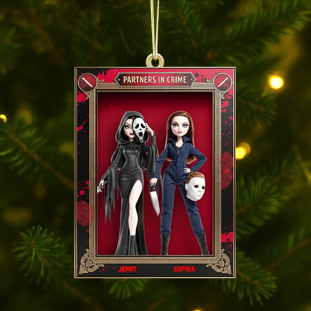 Horror Dolls Personalized Gifts For Besties Christmas Ornament - Xmas Ornament Gift Horror Dolls Personalized Gifts For Besties Christmas Ornament - Xmas Ornament Gift