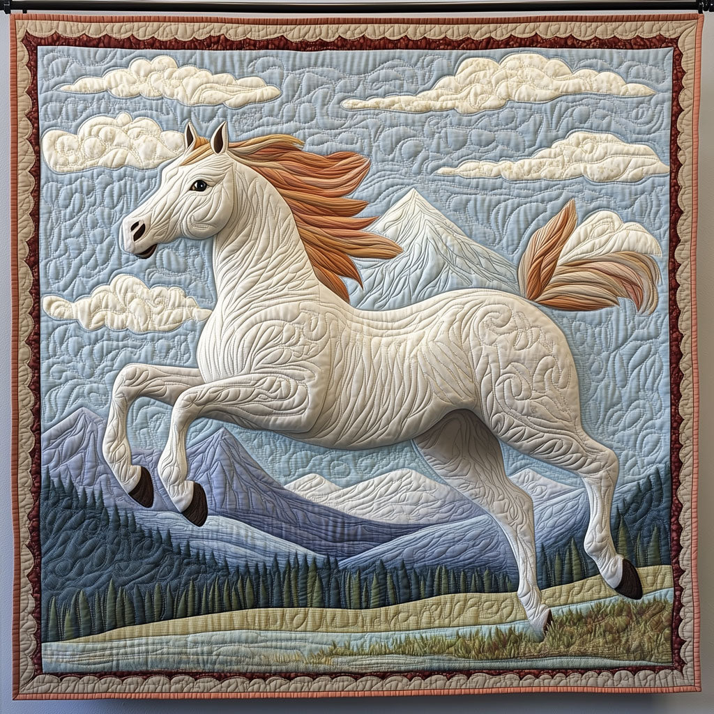 Horse Alaskan Dream Quilt Blanket Throws For Couch Unique Horse Gifts For Ladies