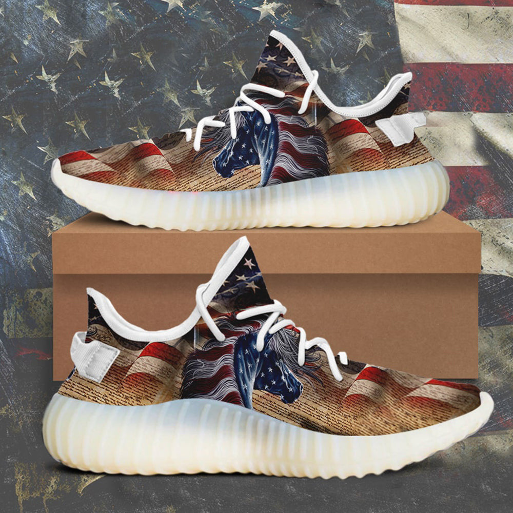 Horse American Flag Shoes Patriotic Sneakers Gifts For Horse Lovers For Him Horse American Flag Shoes Patriotic Sneakers Gifts For Horse Lovers For Him
