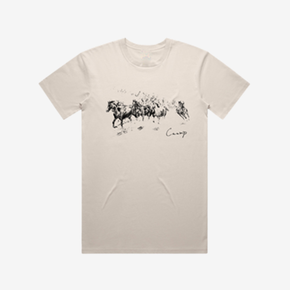 Horse Caamp T-Shirt Americana Folk Music Caamp Band Clothes Gift Idea For Fan