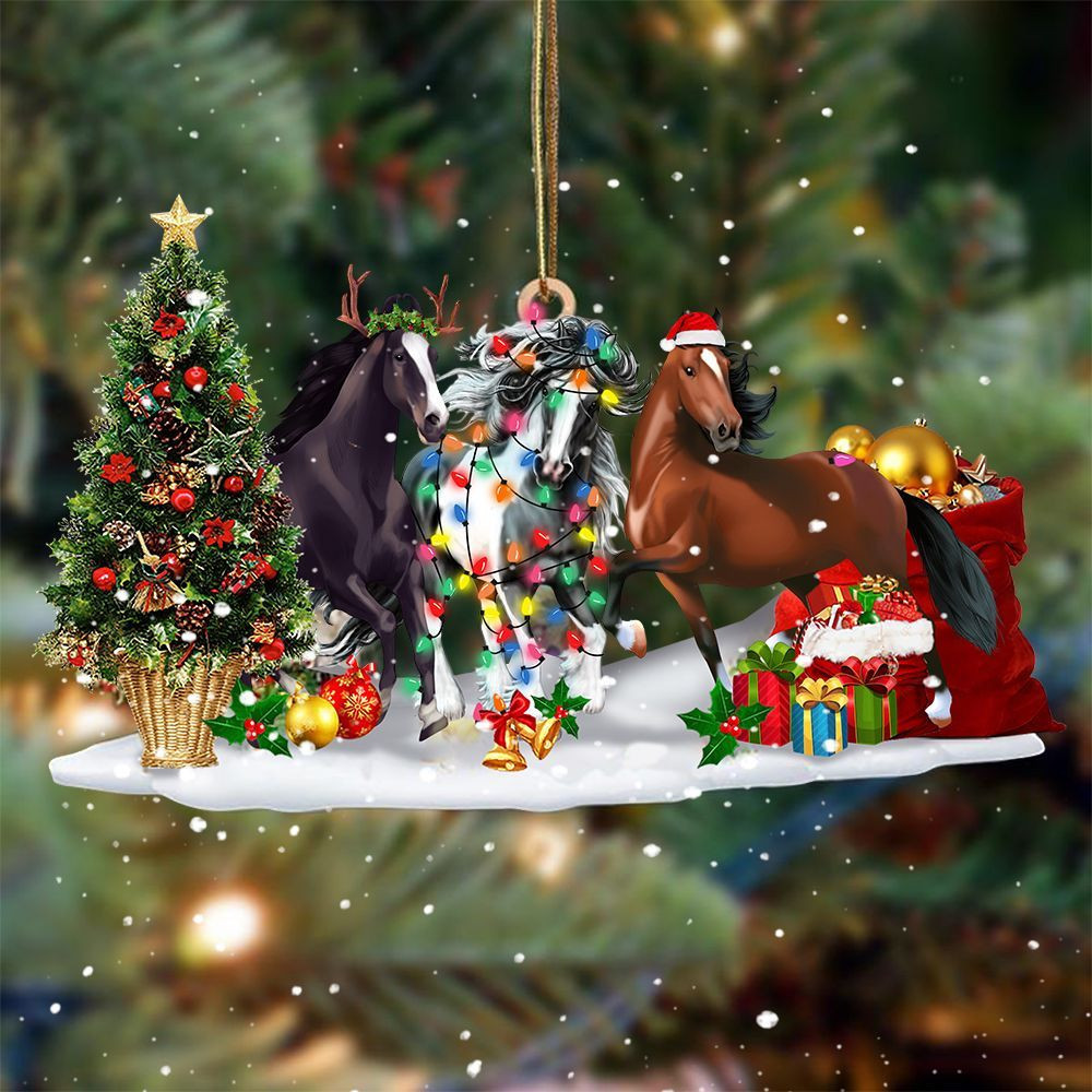 Horse Christmas Ornament Horse Ornaments For Christmas Tree Xmas Decorations 2024 Ideas