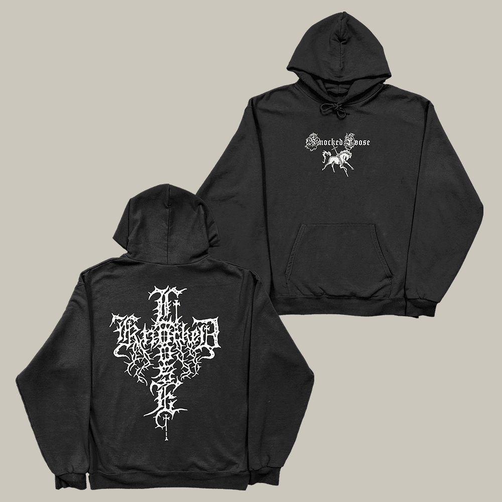 Horse Cross Knocked Loose Hoodie Knocked Loose Apparel Gift Ideas For Fans