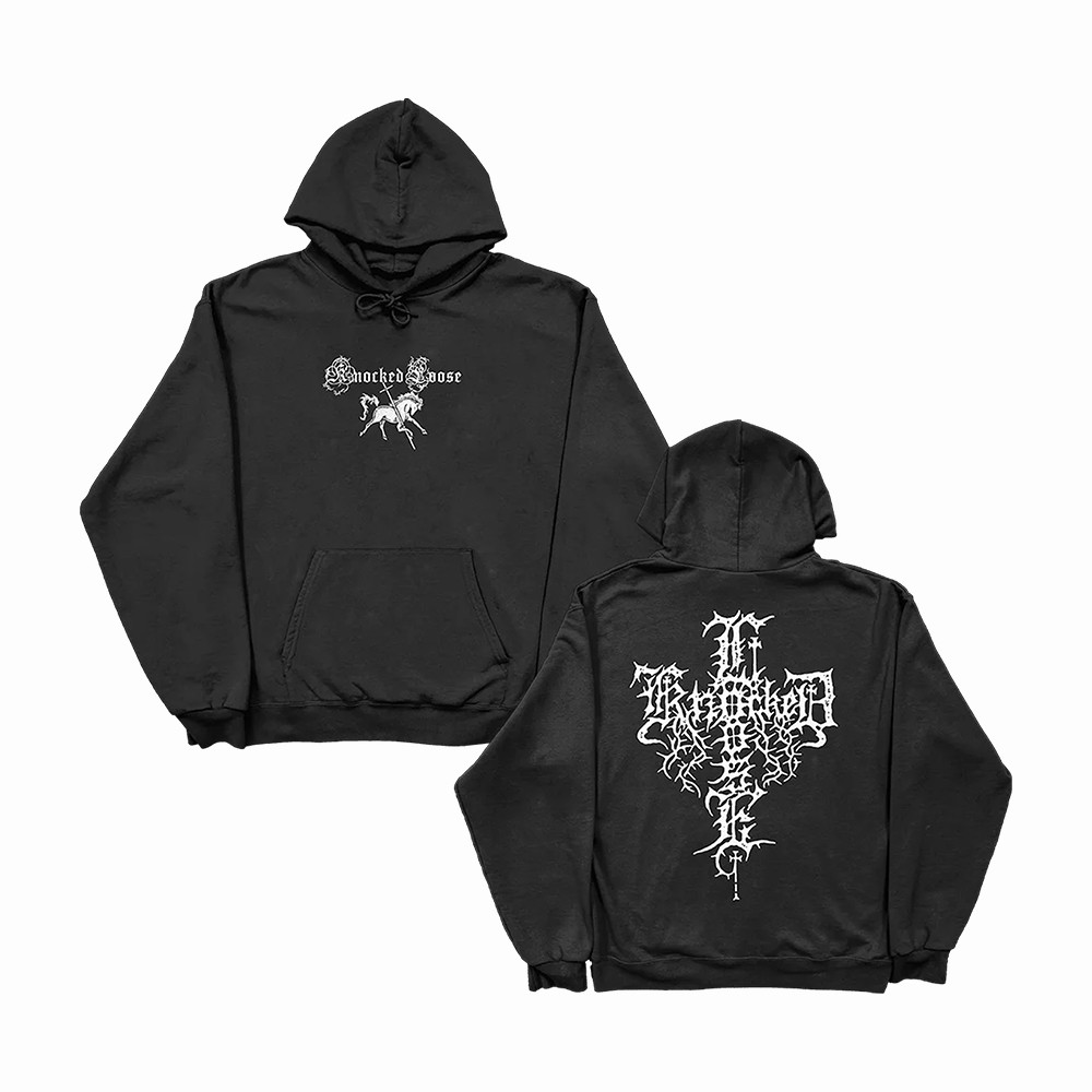 Horse Cross Knocked Loose Hoodie Music Apparel Present For Knocked Loose Fans