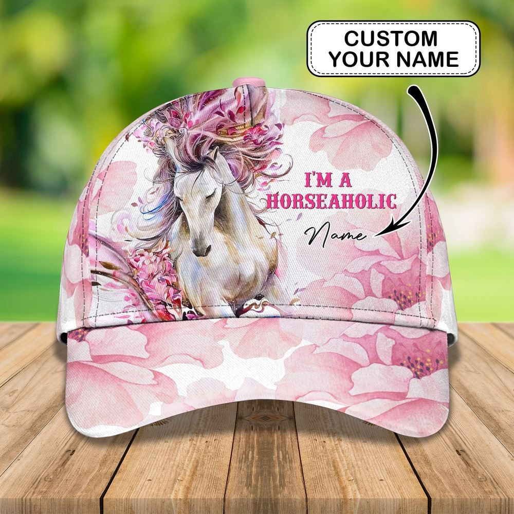 Horse Girl Customized Name Cap Farm Cap Farmer Baseball Cap Gift For Farmer