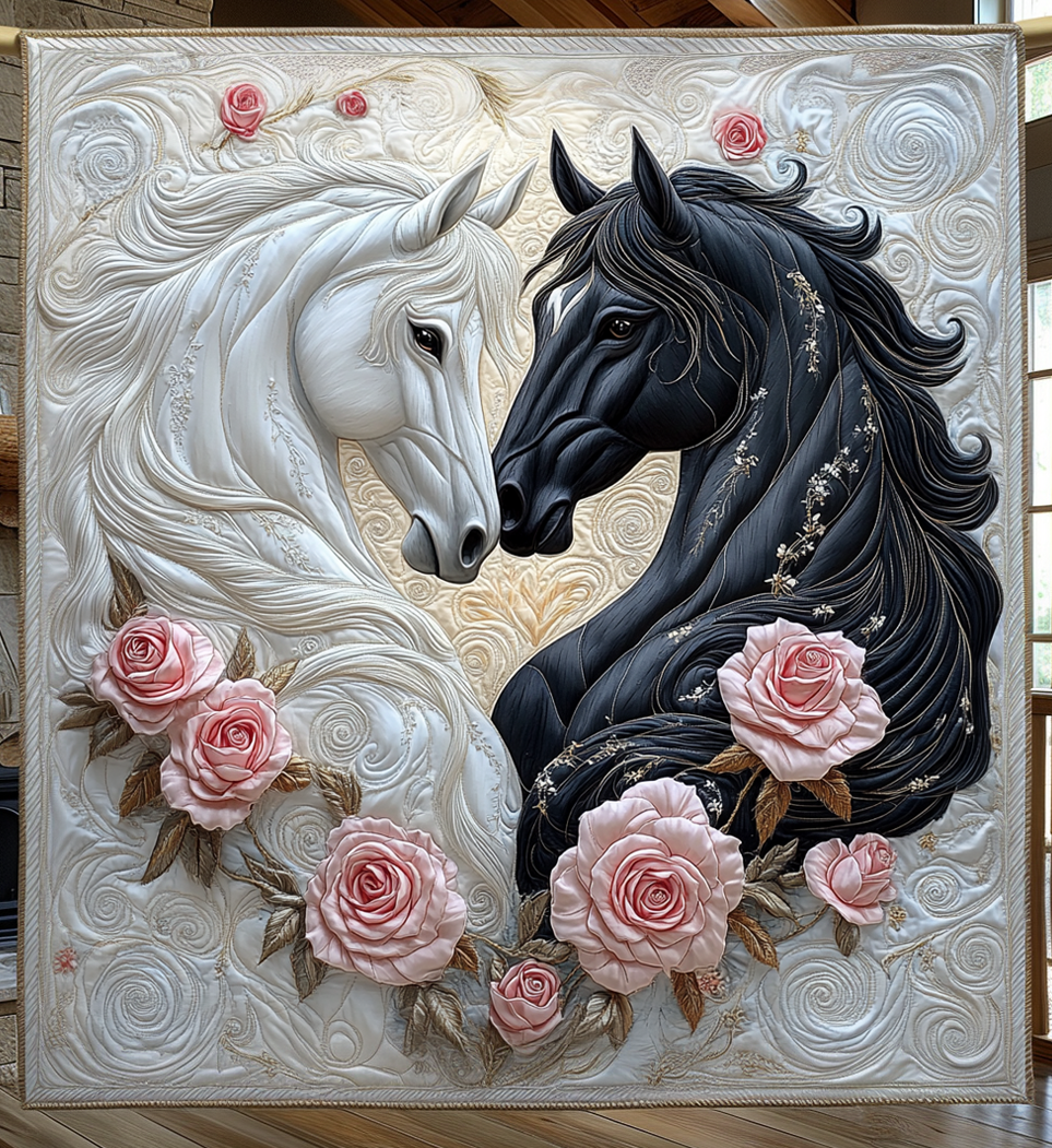 Horse Quilted Blanket Christmas Bedroom Decor Great Gifts For Horse Lovers