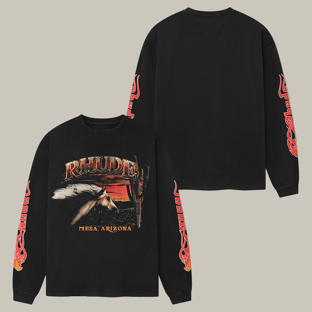 Horse Rhude Mesa Arizona Sweatshirt Rhude Clothing Line Cool Gift For Girlfriend