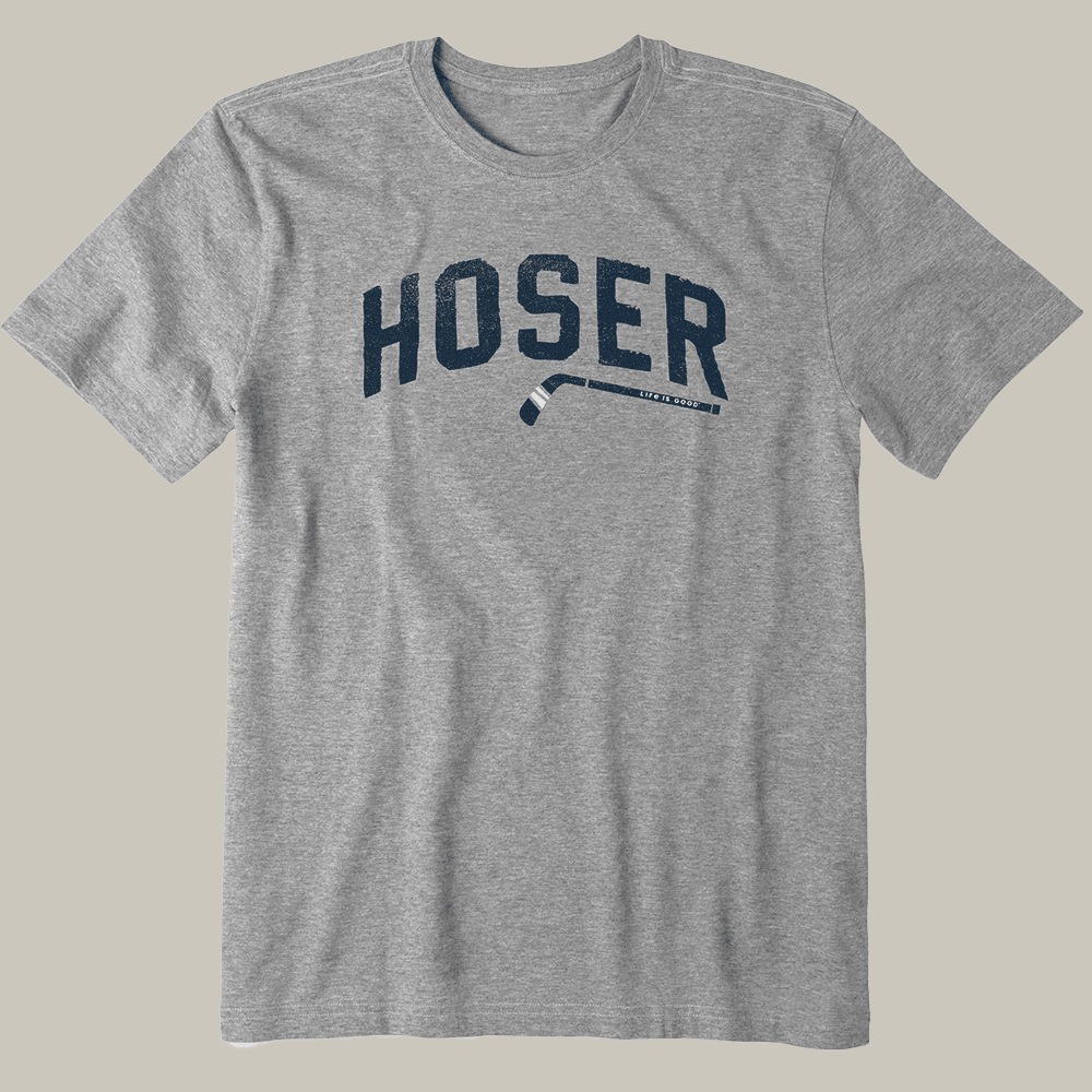 Hoser Hockey T-Shirt Life Is Good Clothes Best Present For Hockey Player
