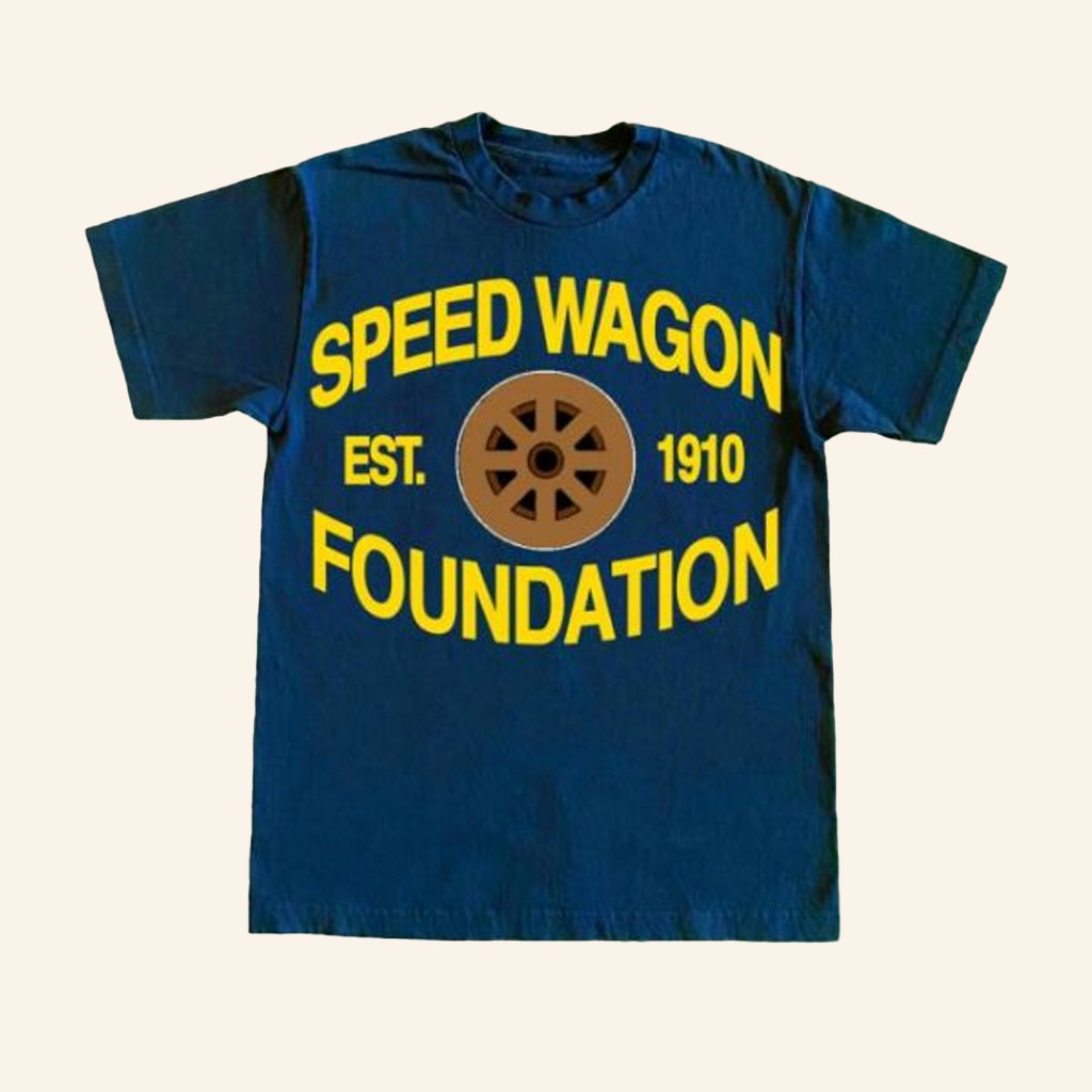 Hoshi Clothing Merch Speedwagon Foundation T-Shirt Manga Lover Gifts Hoshi Clothing Merch Speedwagon Foundation T-Shirt Manga Lover Gifts
