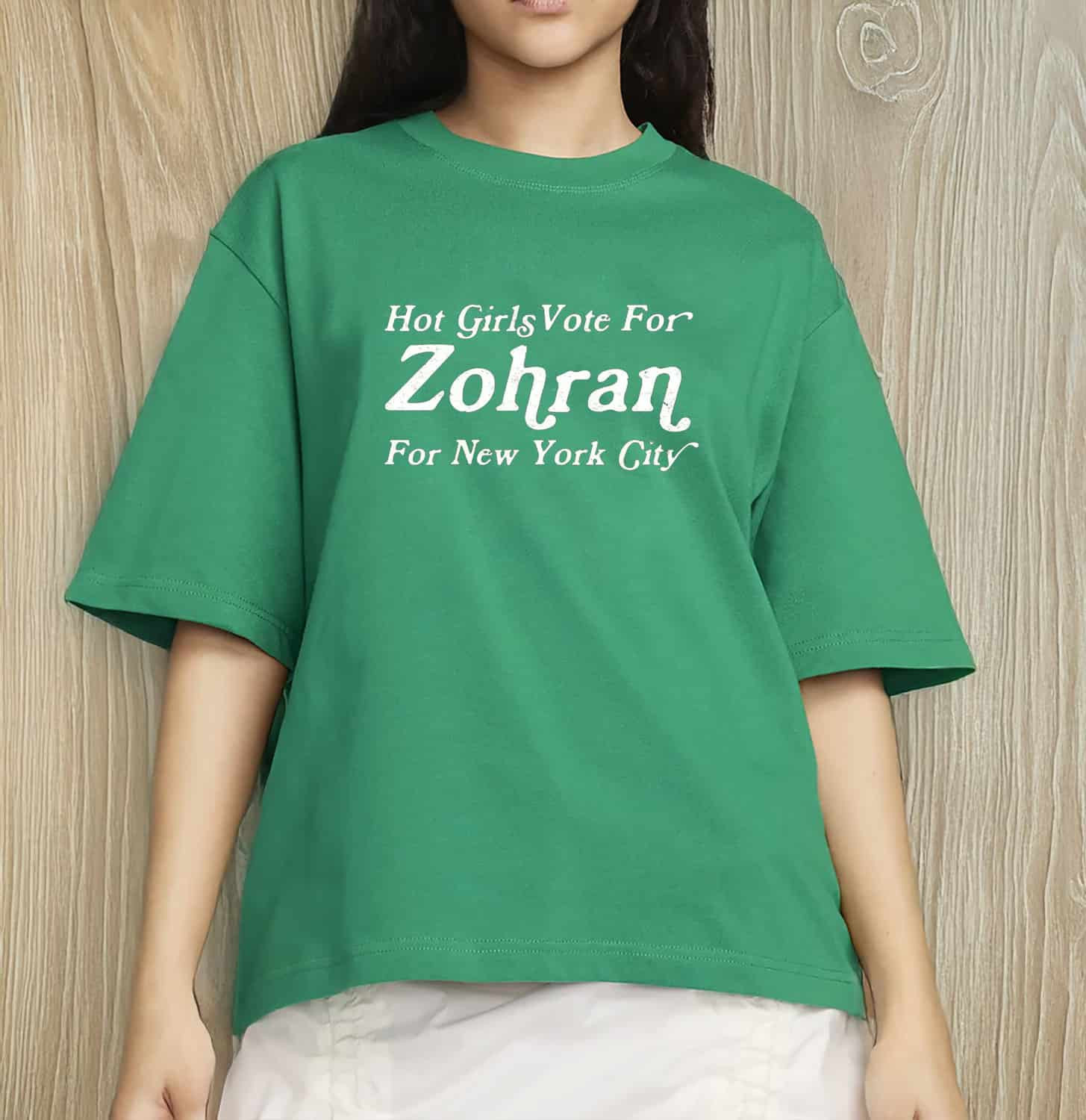 Hot Girls Vote For Zohran For New York City T-Shirt Zohran Mamdani Merch Christmas Gifts