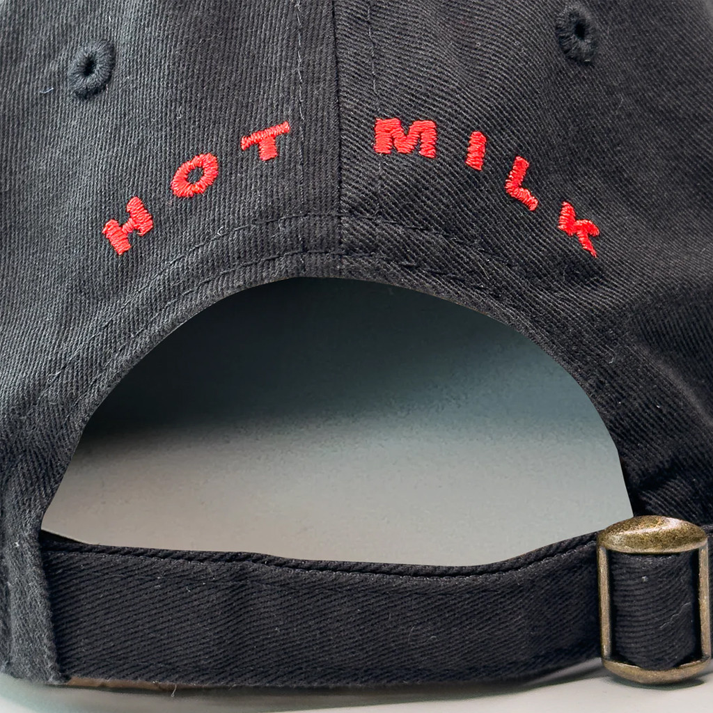 Hot Milk Store Merch Hot Milk Logo Embroidered Hat Presents For Rock Music Lovers