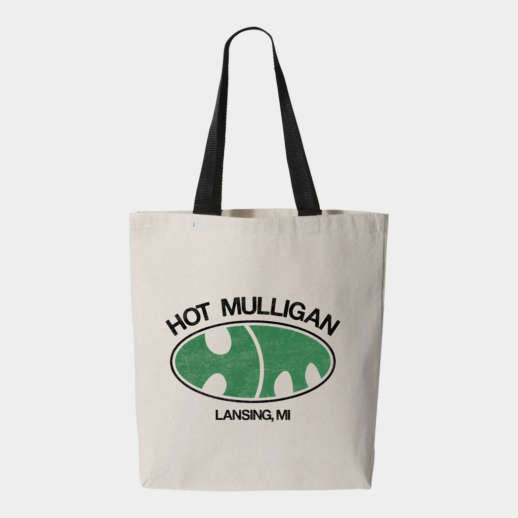Hot Mulligan Merch Bubble Logo Tote Bag Unique Gifts For Music Lovers