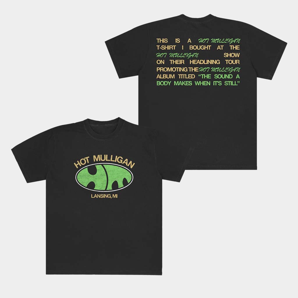 Hot Mulligan Merch Bubble Logo Tour T-Shirt Hot Mulligan Shirt Cool Gifts For Band Fans