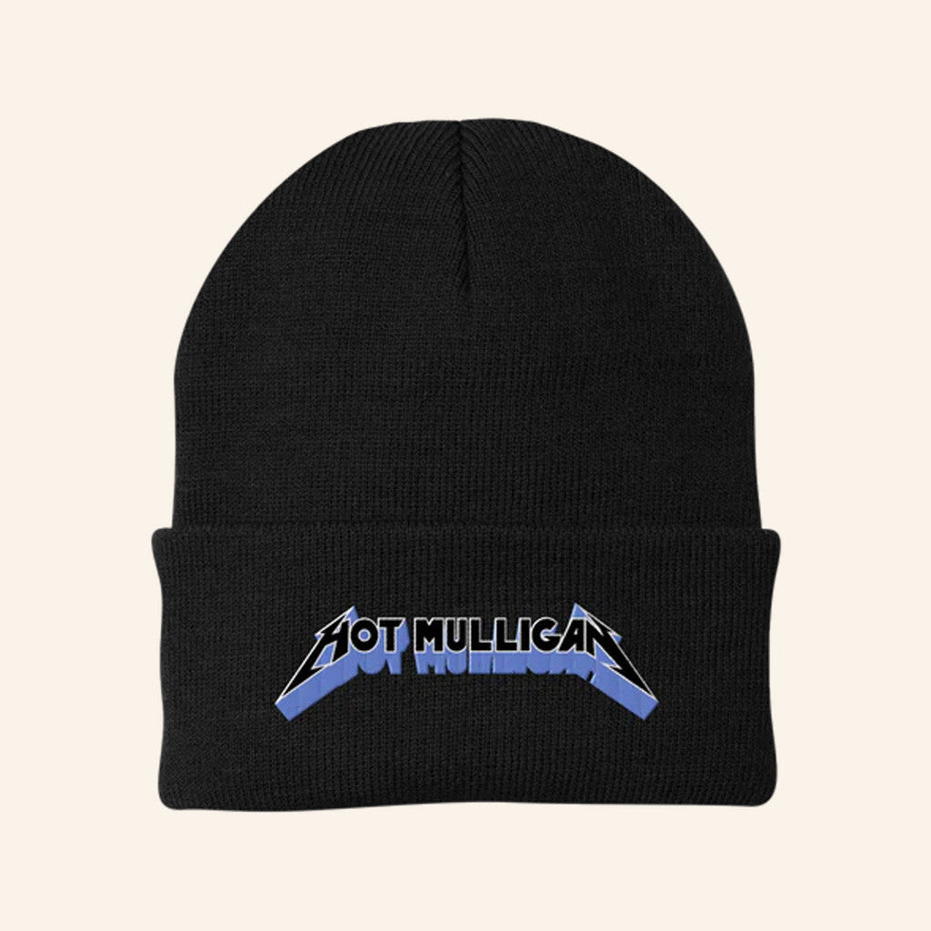 Hot Mulligan Merch Embroidered Logo Beanie Gifts For Him Hot Mulligan Merch Embroidered Logo Beanie Gifts For Him