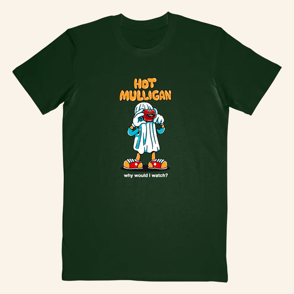 Hot Mulligan Merch Ghost T-Shirt Music Lover Gift Ideas For Him