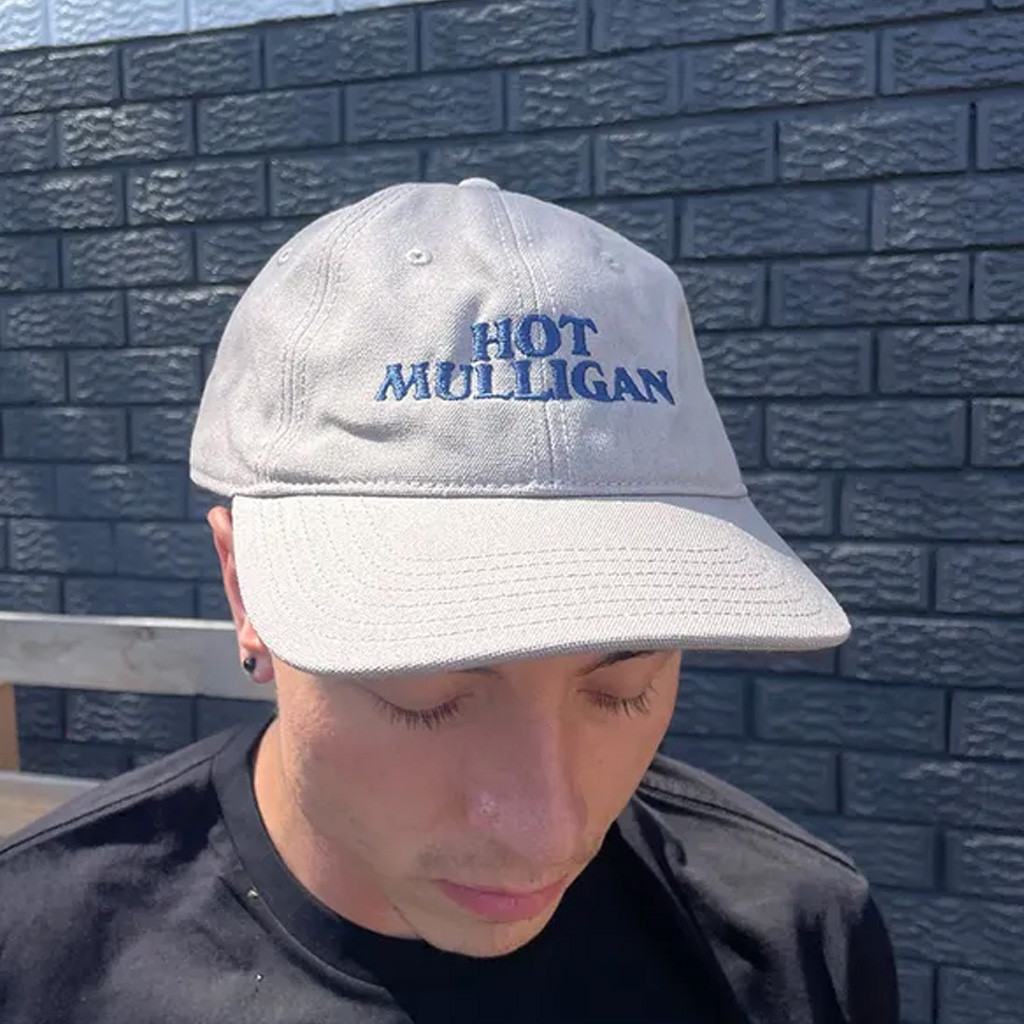 Hot Mulligan Merch Hot Mulligan Logo Embroidered Hat Gifts For Music Fans Hot Mulligan Merch Hot Mulligan Logo Embroidered Hat Gifts For Music Fans