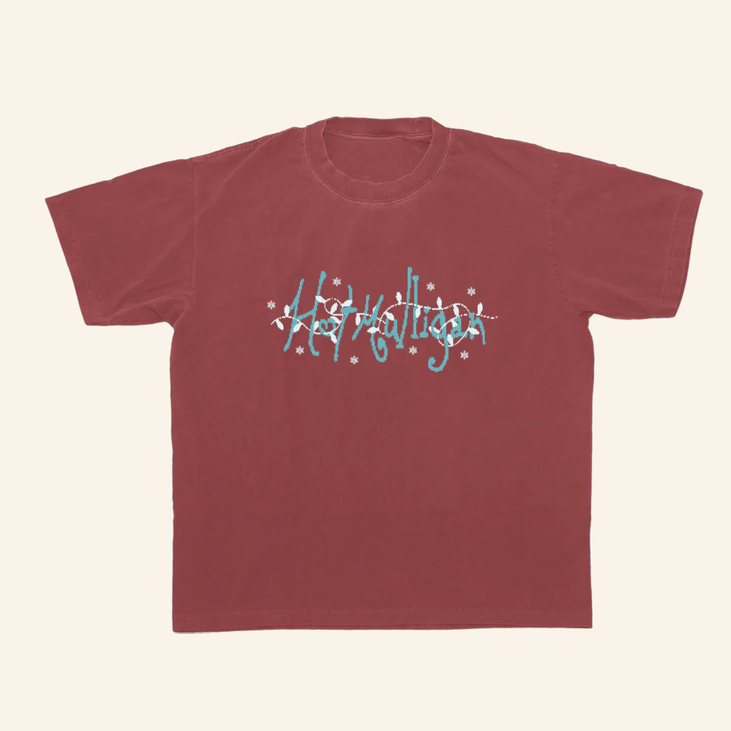 Hot Mulligan Merch Lights T-Shirt Christmas Gift Ideas For Him