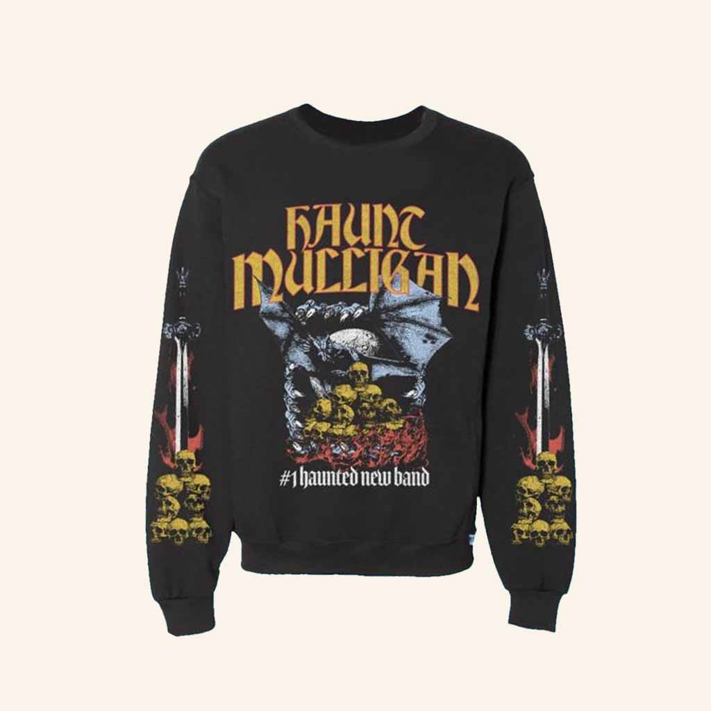 Hot Mulligan Merch Skull Pile Sweatshirt Best Halloween Gift For Brother Hot Mulligan Merch Skull Pile Sweatshirt Best Halloween Gift For Brother