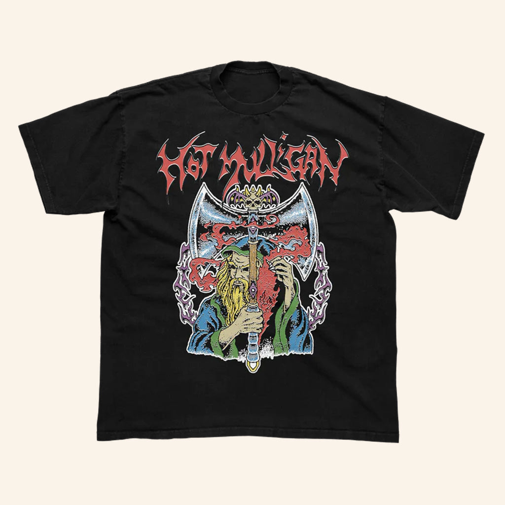 Hot Mulligan Merch Wizard Black T-Shirt Best Gifts For Husband Hot Mulligan Merch Wizard Black T-Shirt Best Gifts For Husband