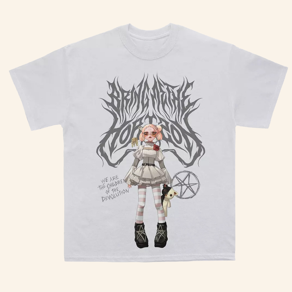 Hot Topic Merch Bring Me The Horizon Children Of The Devolution T-Shirt Gifts For Friends