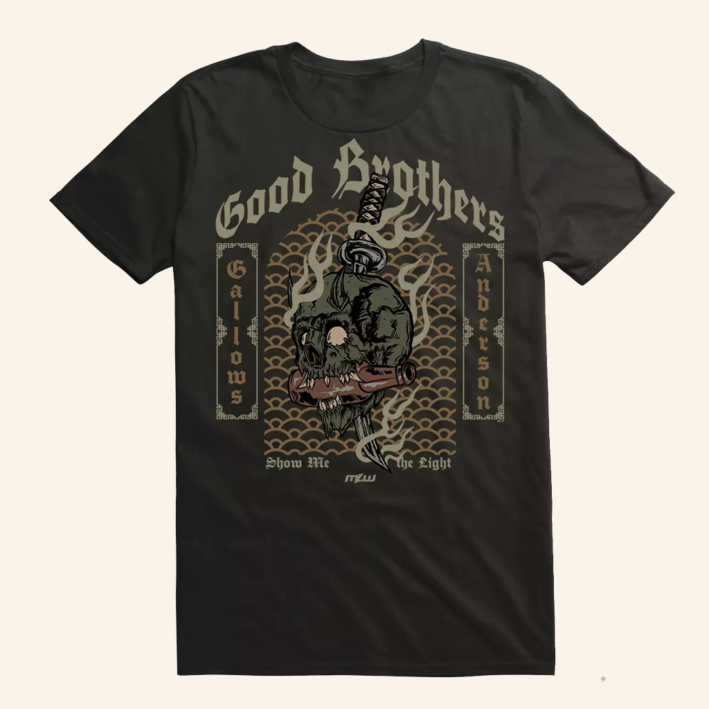 Hot Topic Merch Good Brothers Gallows Anderson T-Shirt Gifts For Wrestling Fans