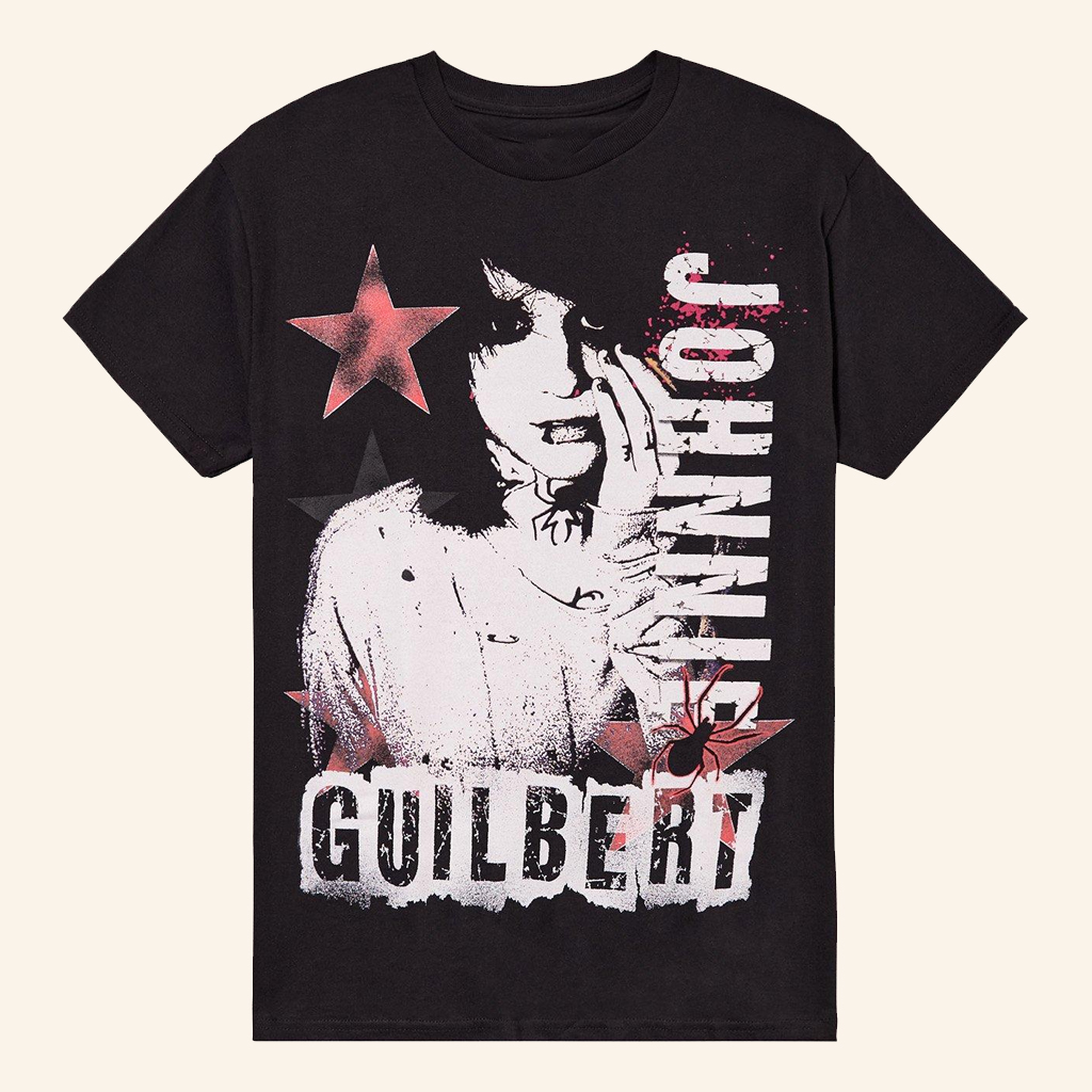 Hot Topic Merch Jake And Johnnie Johnnie Guilbert Portrait T-Shirt Gifts For Music Lovers Hot Topic Merch Jake And Johnnie Johnnie Guilbert Portrait T-Shirt Gifts For Music Lovers