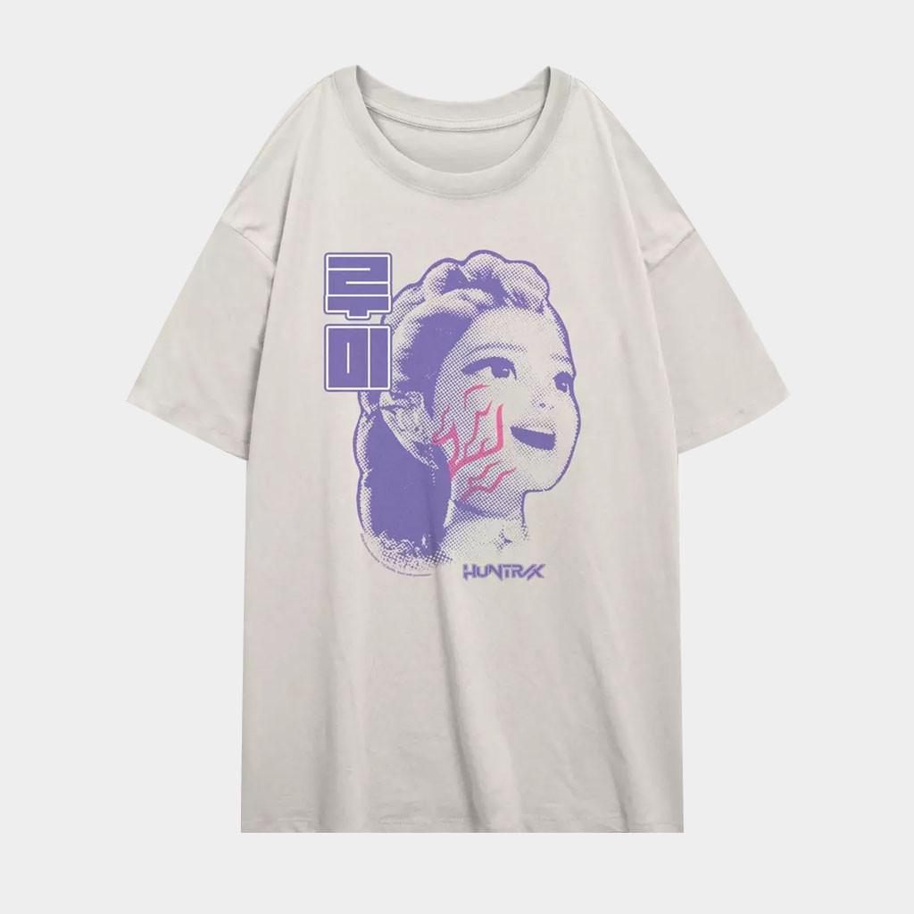 Hot Topic Merch Kpop Demon Hunters Rumi Huntrix Girls T-Shirt Gifts For Daughter