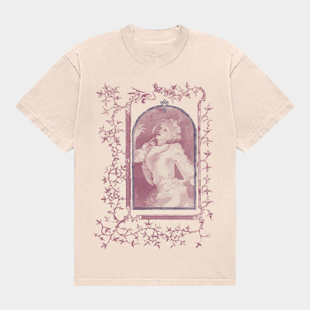 Hot Topic Merch Melanie Martinez Hades Flower Portrait T-Shirt Gifts For Wife