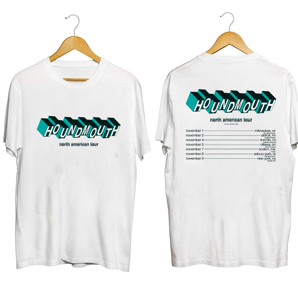 Houndmouth North American Tour Shirt Houndmouth Merch Gift Ideas For Rock Lovers Houndmouth North American Tour Shirt Houndmouth Merch Gift Ideas For Rock Lovers