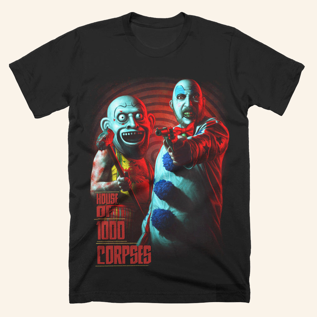 House Of 1000 Corpses But Most Of All T-Shirt Halloween Merch Gift Ideas For Dad