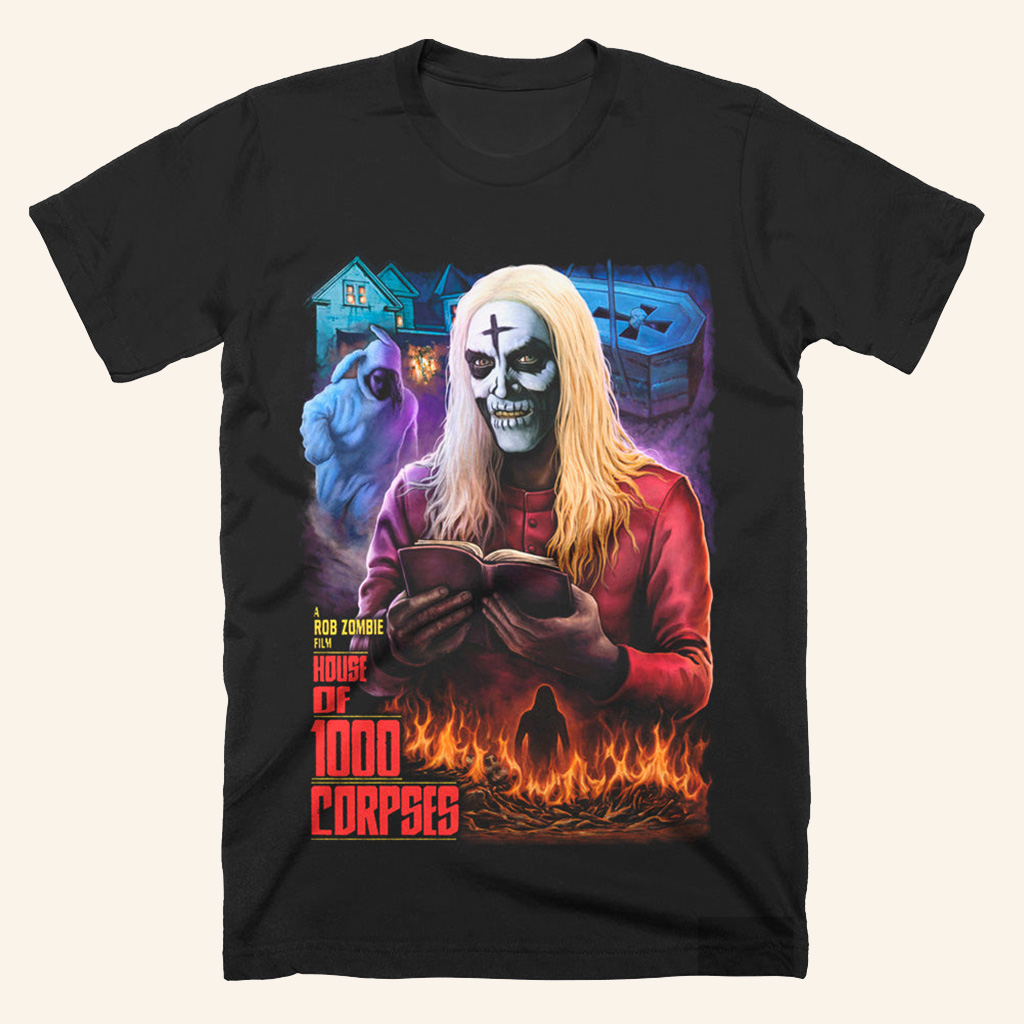 House Of 1000 Corpses No Funny Books T-Shirt Halloween Merch Gifts For Friends House Of 1000 Corpses No Funny Books T-Shirt Halloween Merch Gifts For Friends