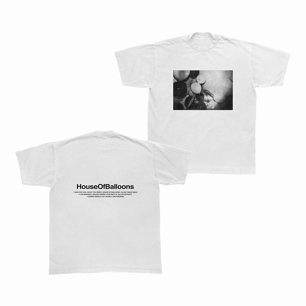 House Of Baloons The Weeknd T-Shirt Music Concert Merch The Weeknd Fans Gift For Him
