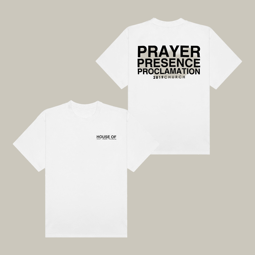 House Of Prayer 2819 Church T-Shirt Bible Inspired Shirt Unique Gift For Christian Dad