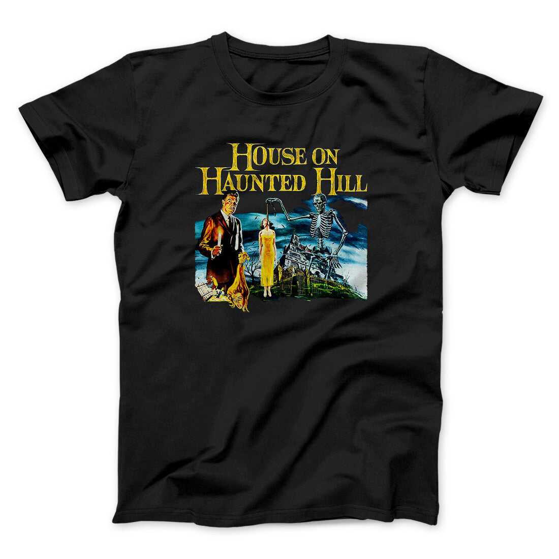 House On Haunted Hill Funny Movie Unisex T-Shirt Gift For Dudes