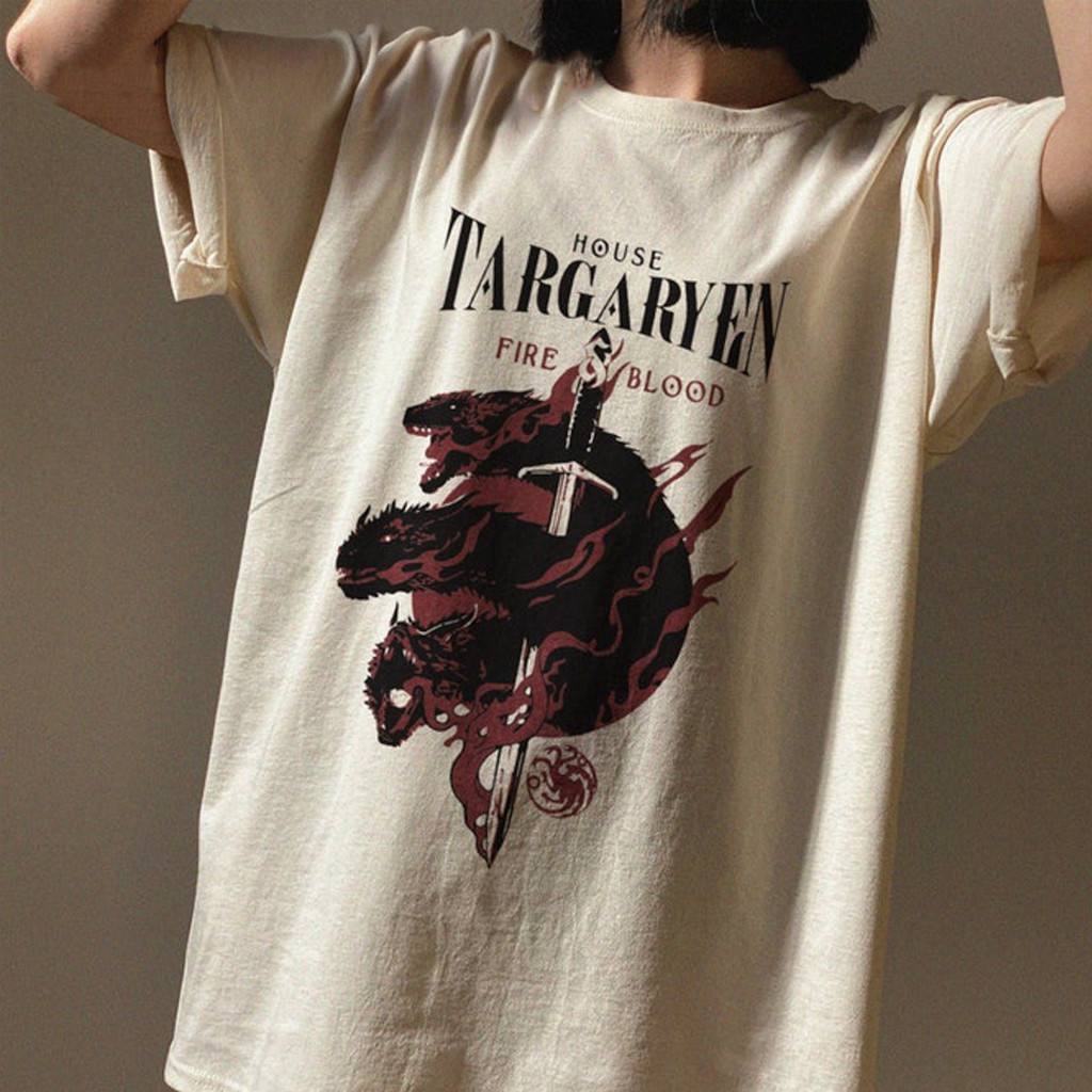 House Targaryen House Of The Dragon T-Shirt Fire And Blood Shirt Gifts For Fans House Targaryen House Of The Dragon T-Shirt Fire And Blood Shirt Gifts For Fans