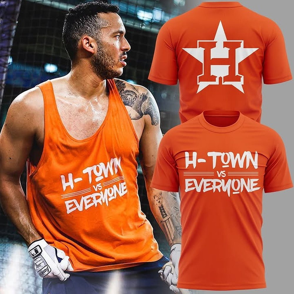 Houston Astros H-Town vs Everyone Limited Edition T-Shirt Best Gift For Baseball Fans