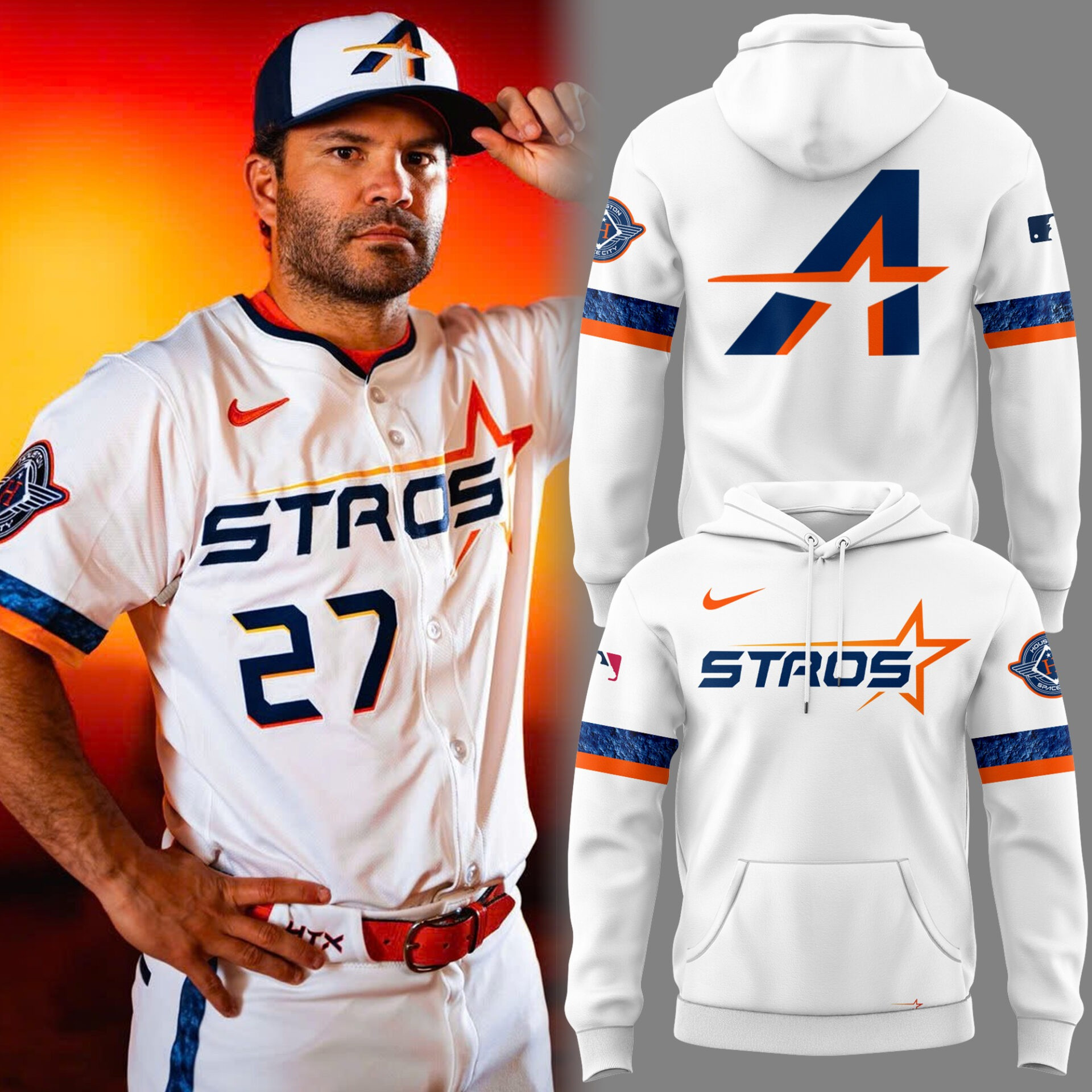 Houston Astros New City Connect Hoodie 2025 MLB Baseball The Next Frontier Gifts Fans