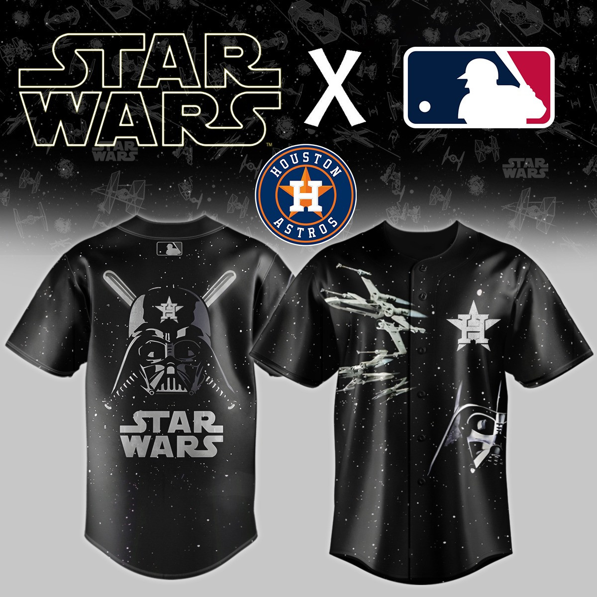 Houston Astros Star Wars Jersey Unique Gifts For Baseball Fans
