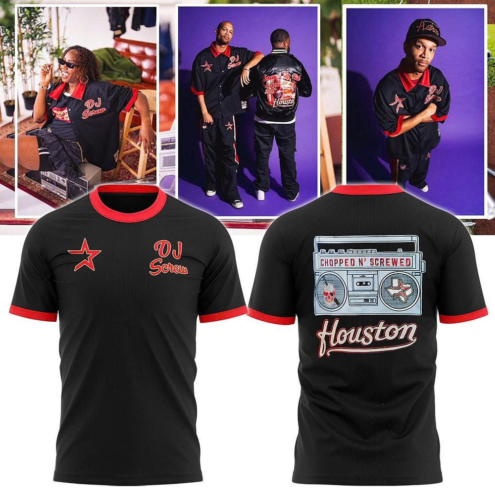 Houston Astros x DJ Crew New 2025 Limited Editions T-Shirt