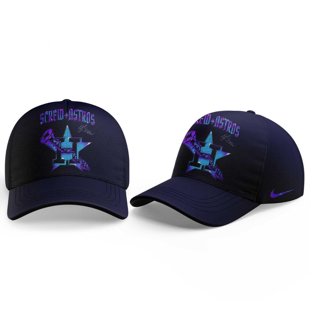 Houston Astros x DJ Screw Honor All-Time Limited Edition Hat Gifts For Him