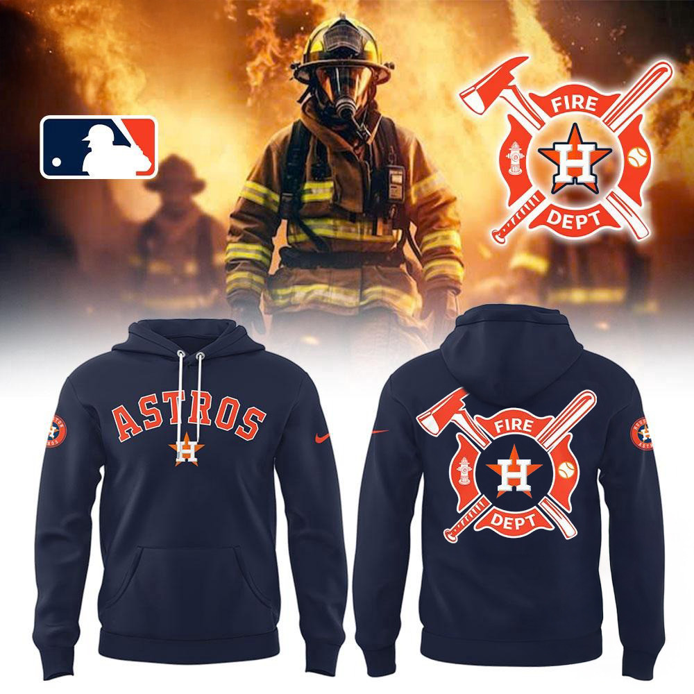 Houston Astros x Firefighter Appreciation Night Hoodie Great Gifts For Basketball Fans